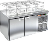 Стол морозильный HICOLD GN 11 BR2 BT LT