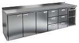 Стол холодильный HICOLD GN 11133 BR3 TN (R290)