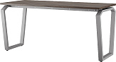 Стол офисный КОБОР TB-140/70 aluminum/charlston