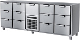 Стол холодильный HappyChef TC B 3-3-CBR-3-3 без столешницы