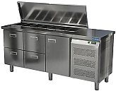 Стол холодильный для салатов КАМИК СОН-1418576К