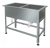 Ванна моечная Марихолодмаш М-2-0,4-0,53/1,01 (нерж.)